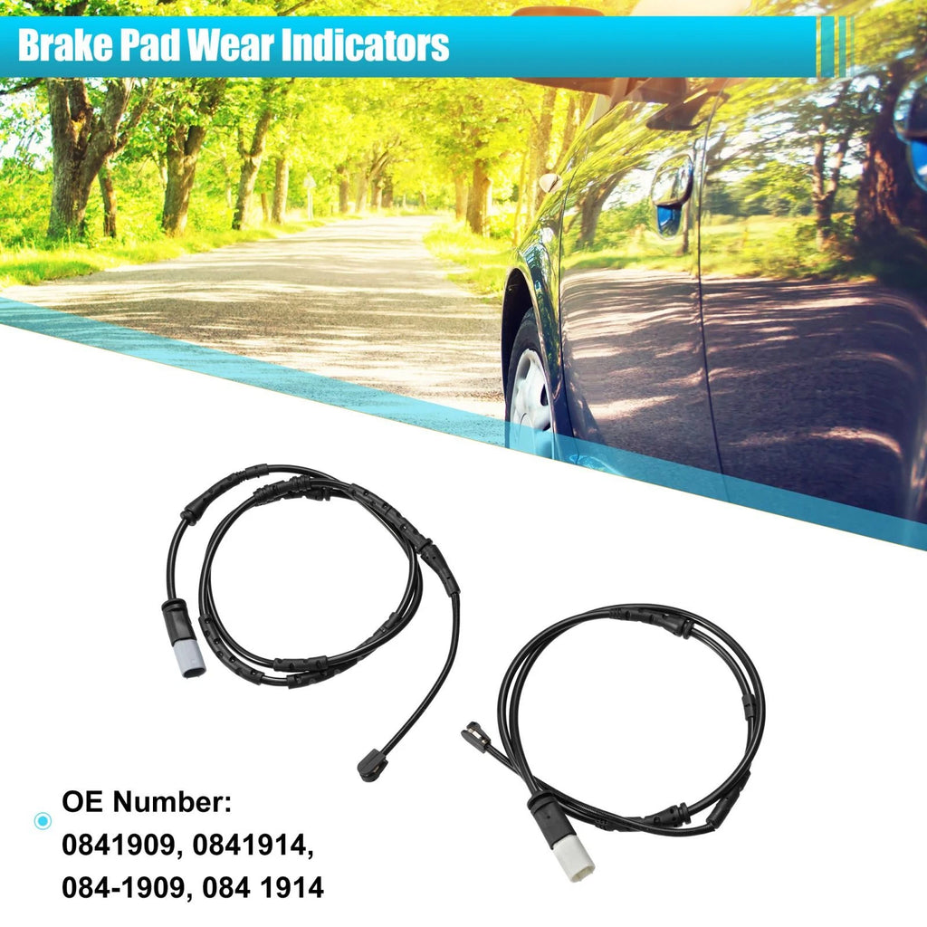 Brake Pad Wear Sensor 2pcs Front Rear for BMW X3 X4 (2011–2016)
