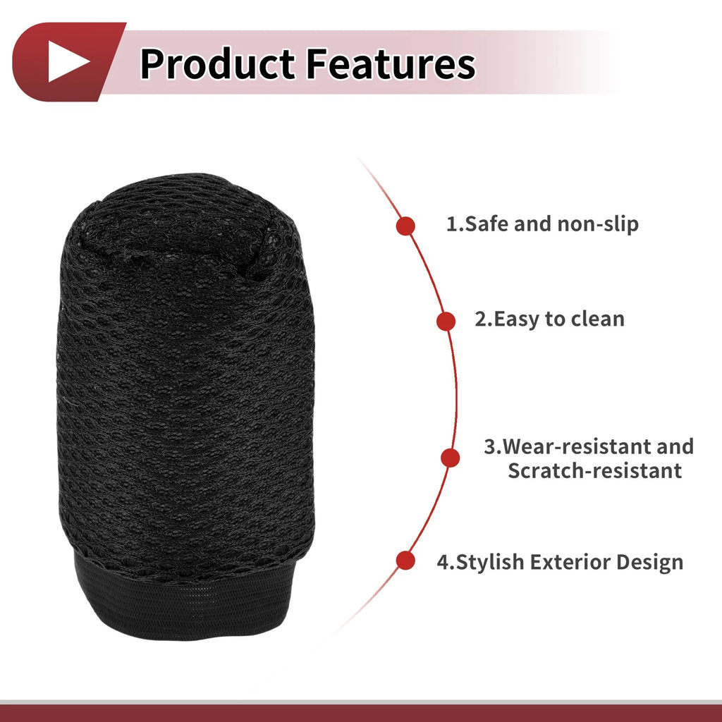 Gear Knob Protector Cover for - Black