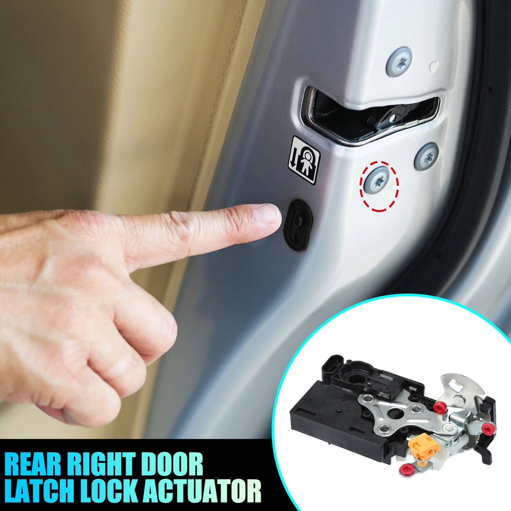 Rear Right Door Latch Lock Actuator Replacement for Chevy Express 1500 (1996–2014)