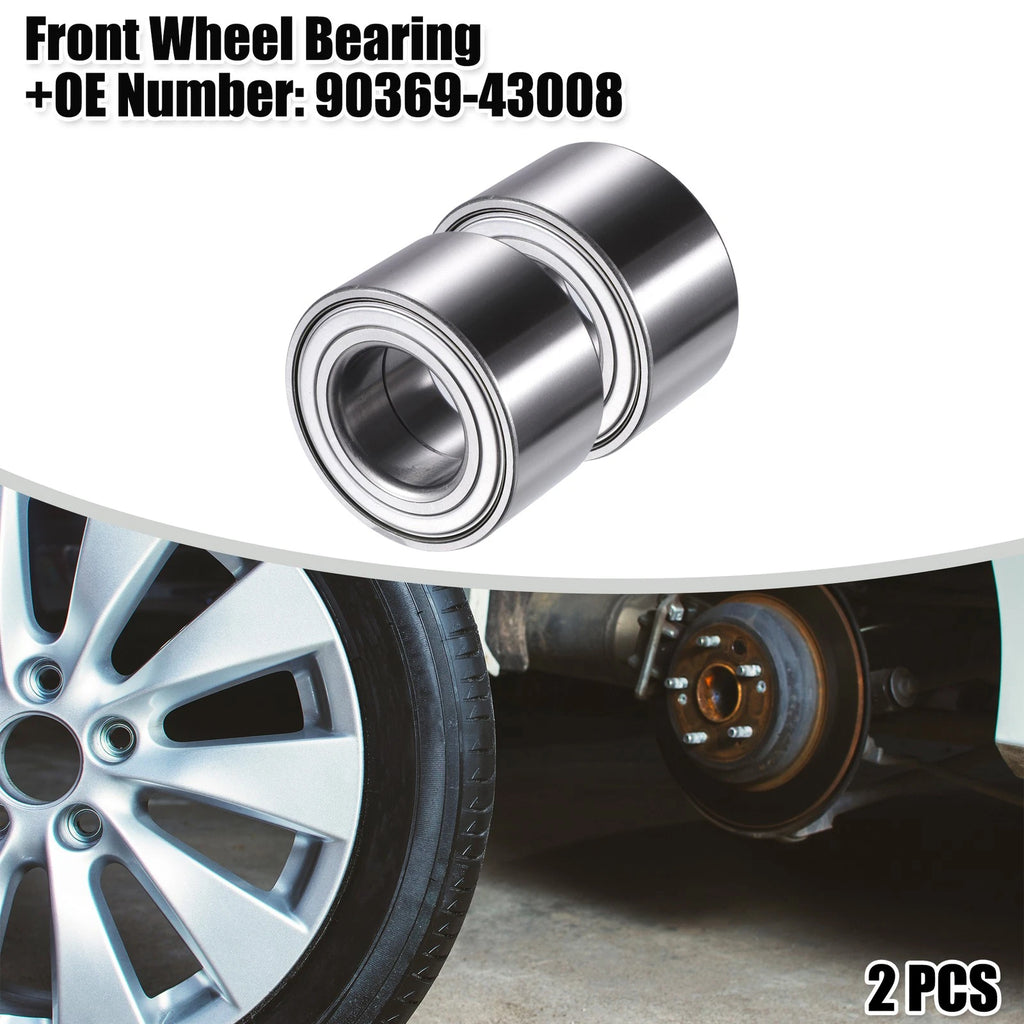 2pcs Wheel Bearing Front Left Right Replacement for Lexus RX300 (1999–2003)