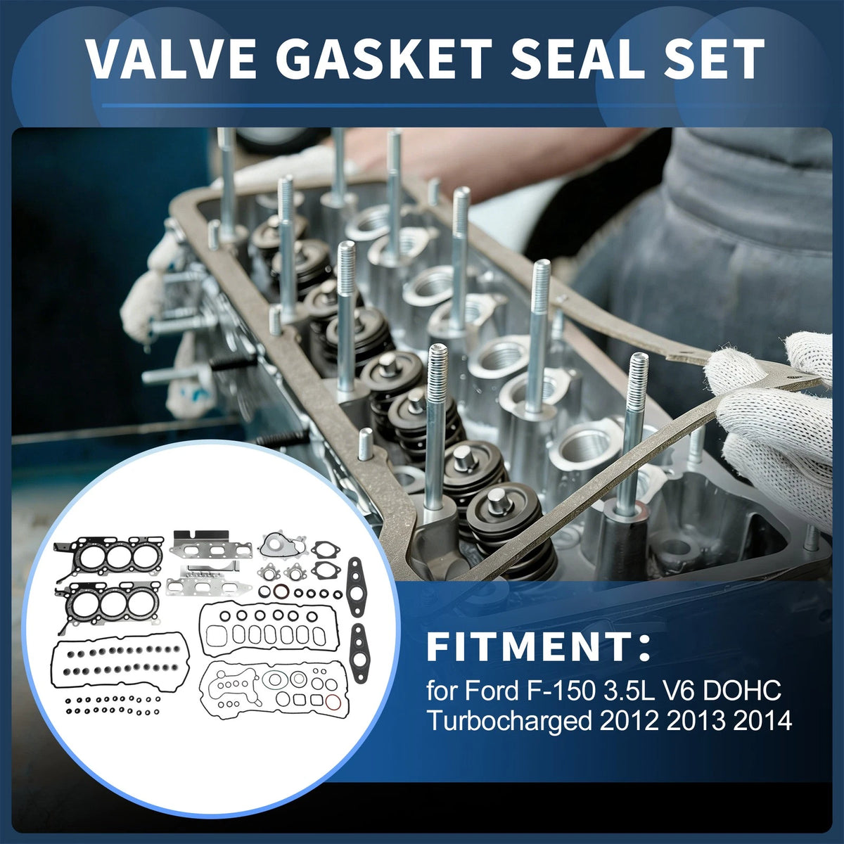 Cylinder Head Gasket HS54988A for Ford F-150 3.5L V6 (2012–2014)