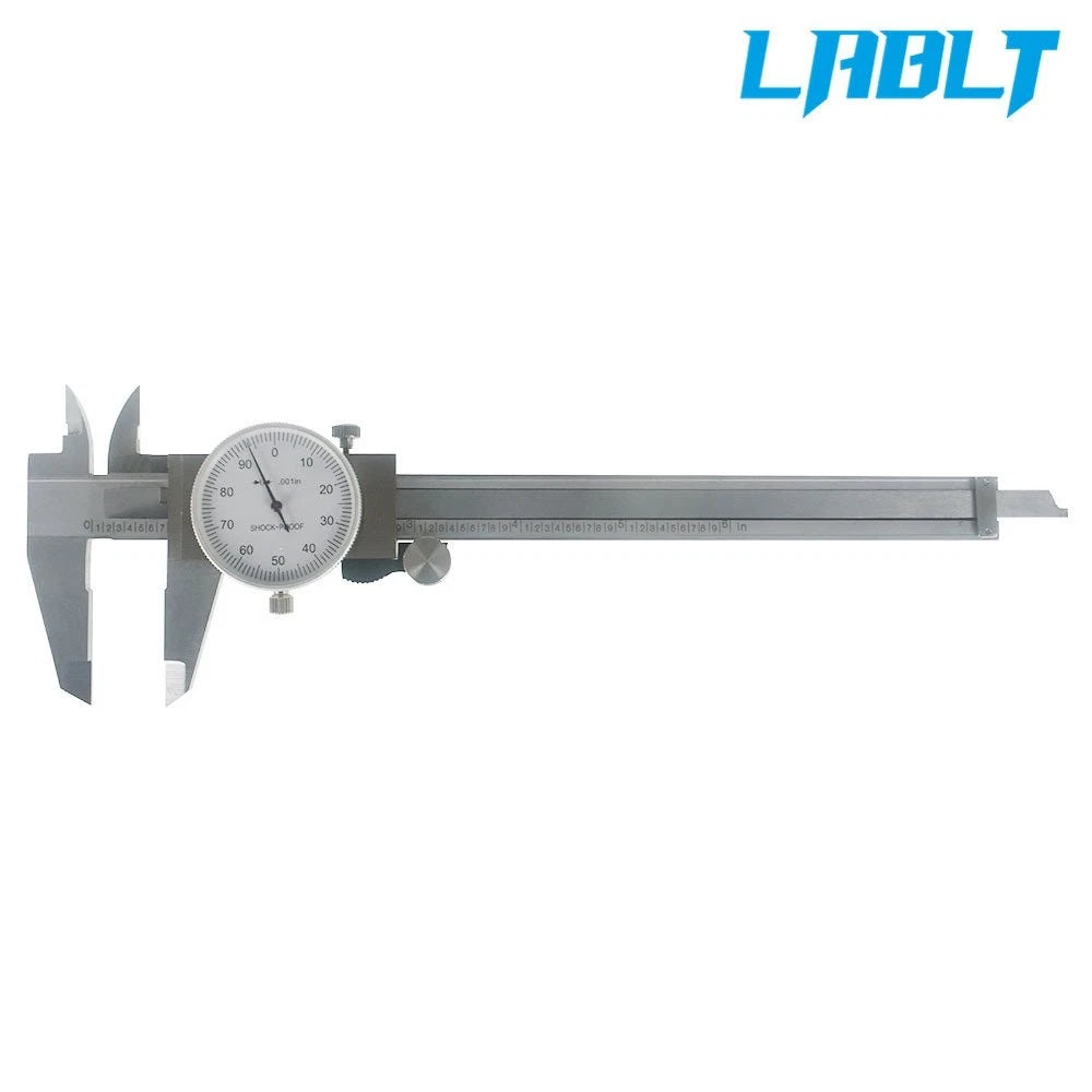 1PC Dial Caliper for Automotive Measurement (0.001" Accuracy)