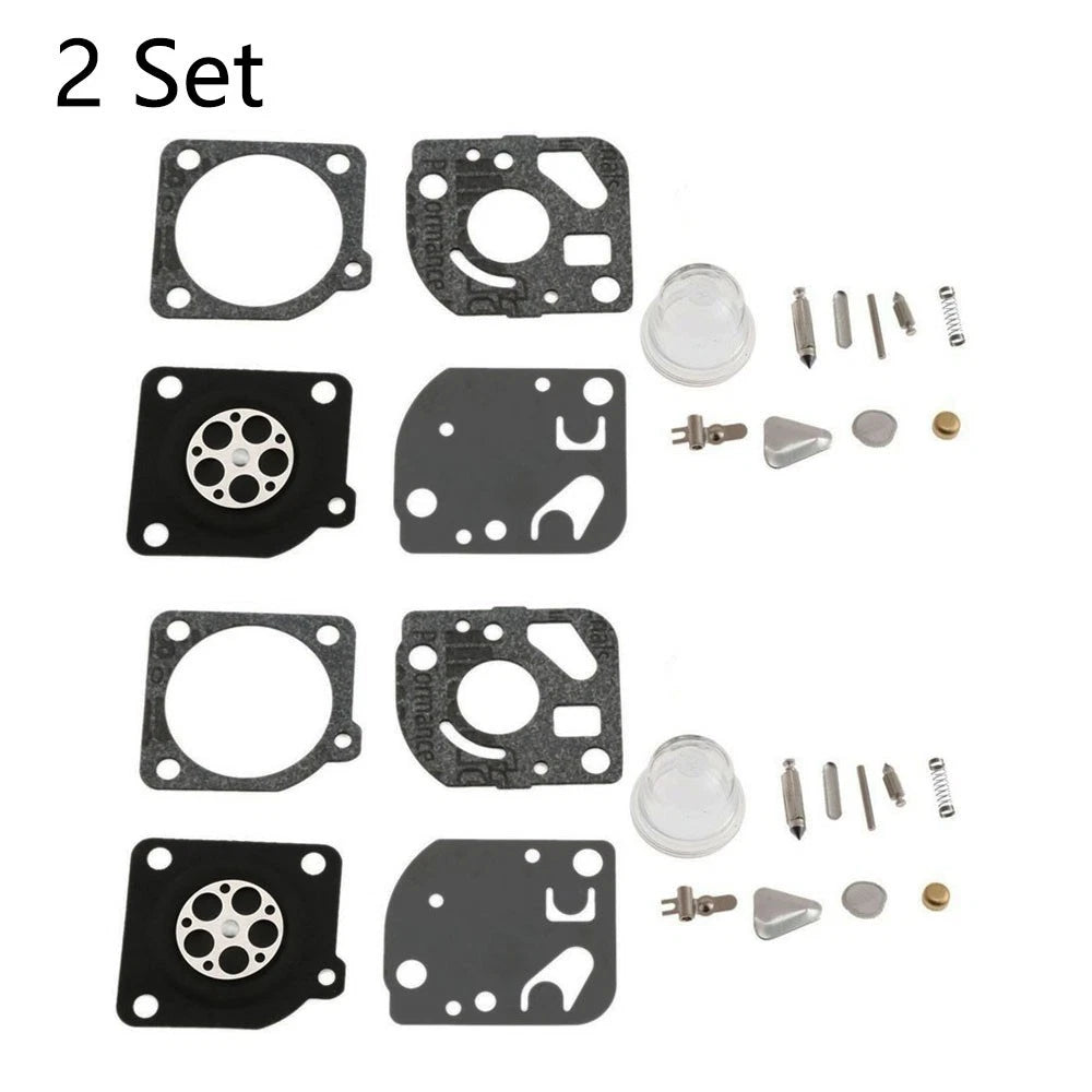 Set of 2 Carburetor Diaphragm Kit for ZAMA C1U C1Q RB-47 Trimmer Blower