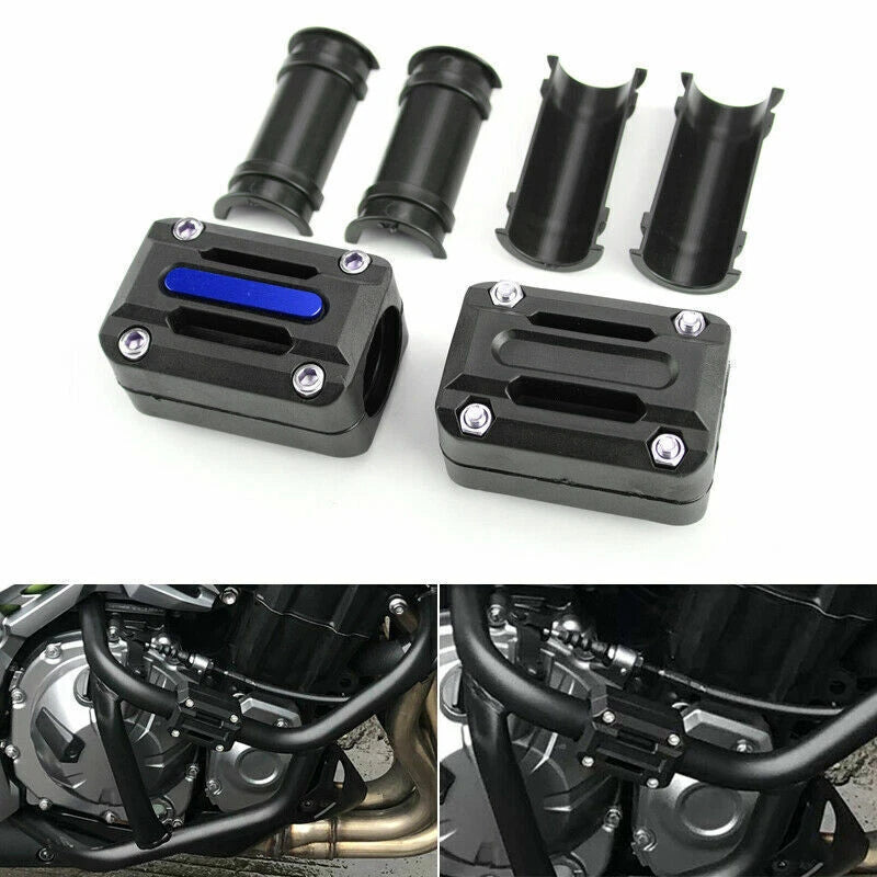 22mm 25mm 28mm Motorcycle Engine Frame Bar Slider Pads for