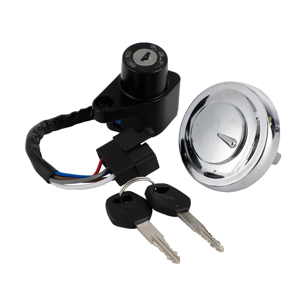 Ignition Switch & Fuel Gas Cap for Kawasaki Vulcan VN900 (2006–2022)