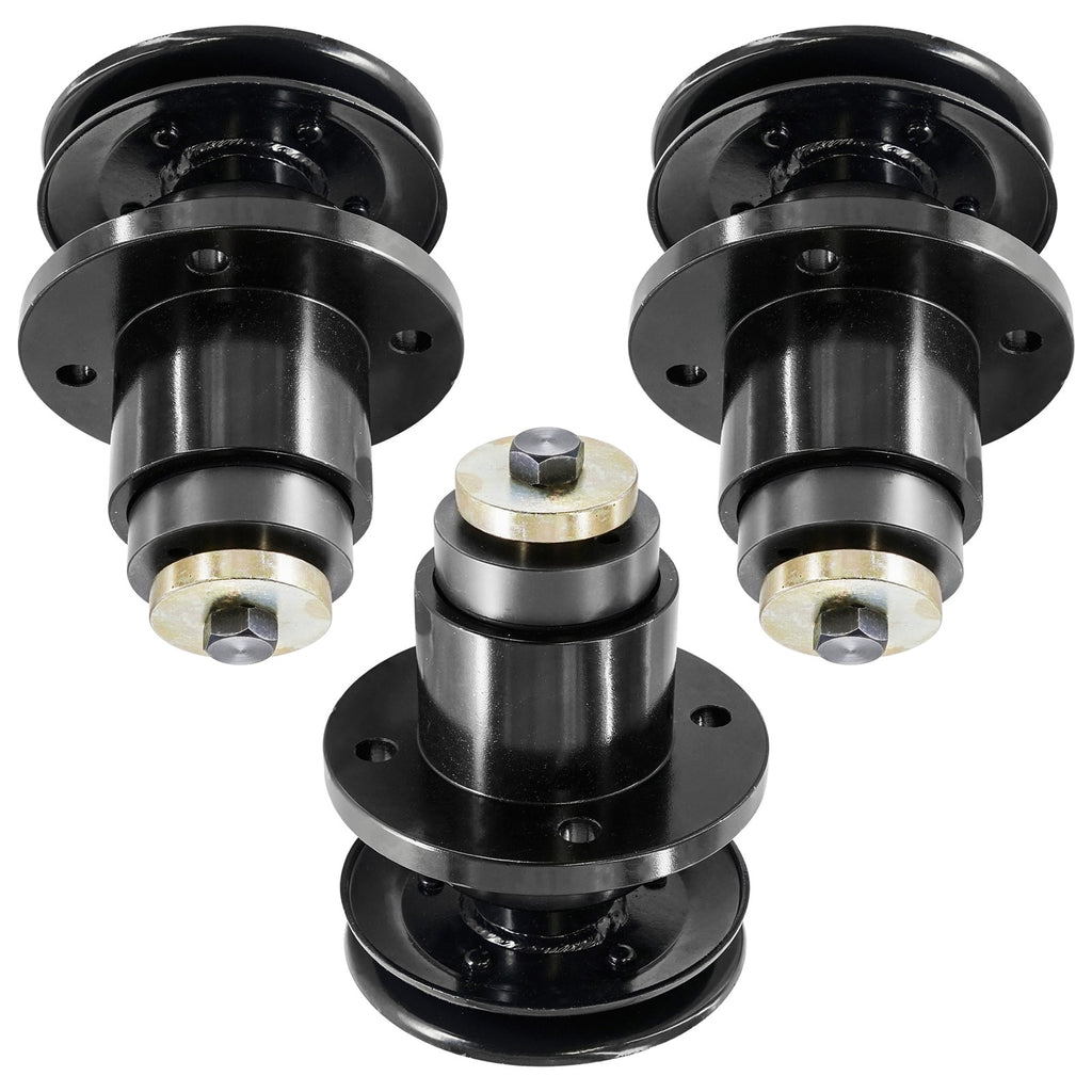 Deck Spindles with 5 Inch Pulley Replacement for Land Pride (2010–2018)