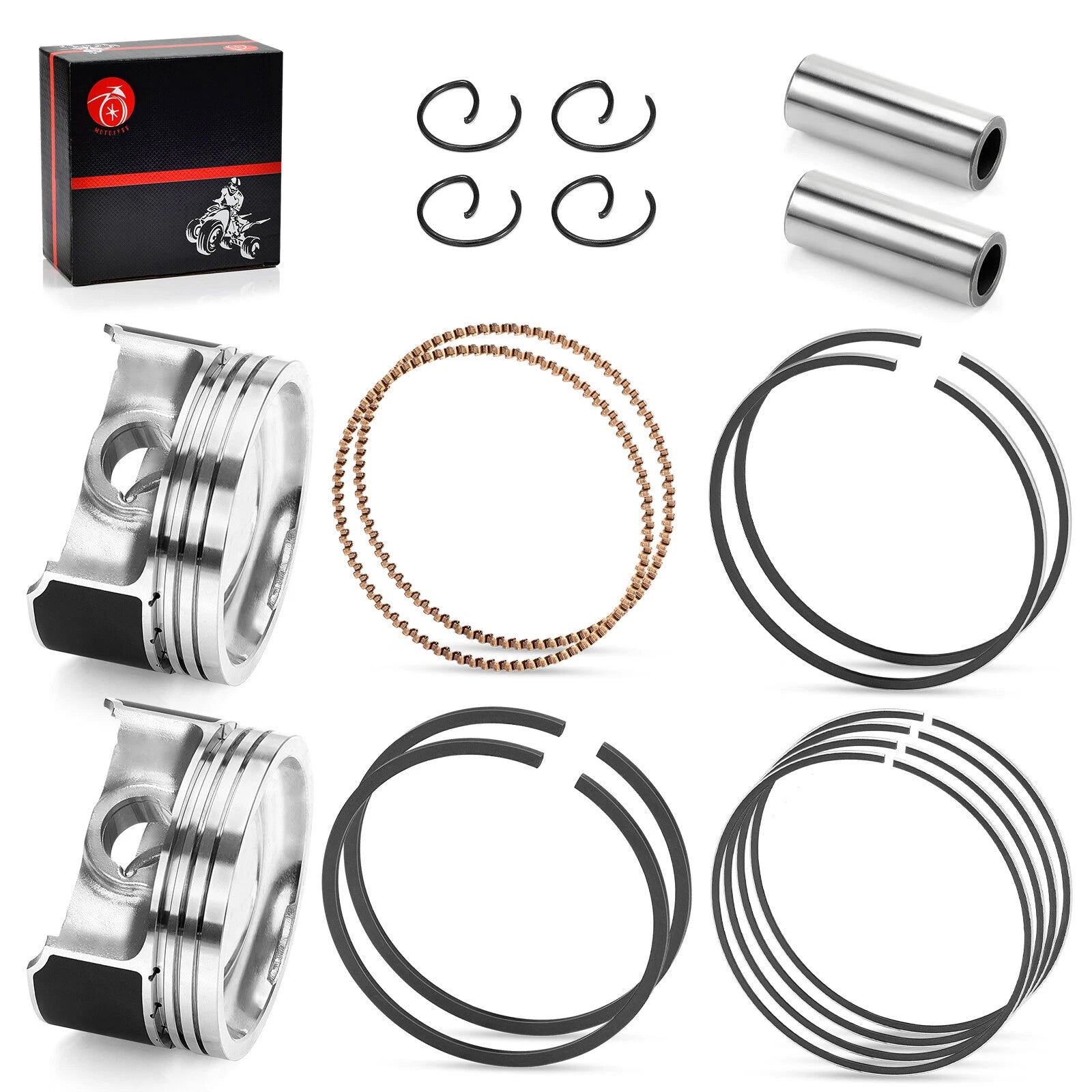 Piston & Rings Set for Polaris Sportsman 800 (2005–2015) 2202917 2202920