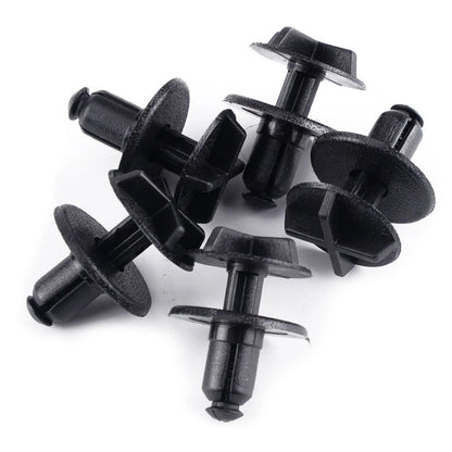 10X Plastic Fastener Trim Clip Clamp for Car Bumper Tank Fender