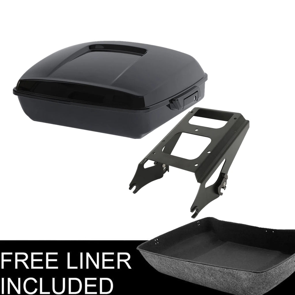 Chopped Trunk Mount Rack for Harley Touring Electra Road Glide (2009–2013)