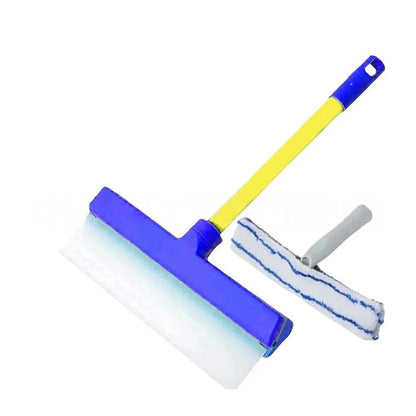 Ultrafine Fiber Cloth Window Squeegee Kit for Wider Cleaning Coverage