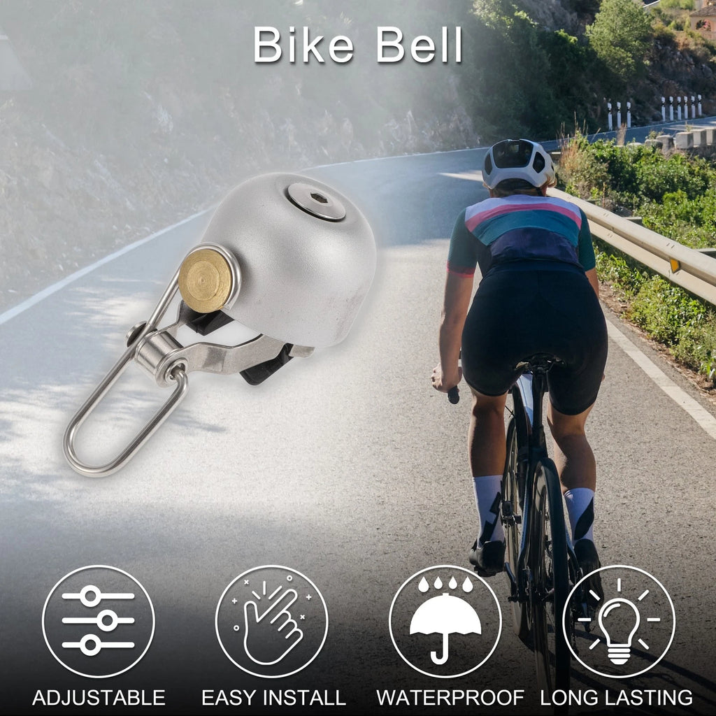 Bicycle Trigger Bell Replacement Loud Crisp Sound for Silver Tone (2010–2010)