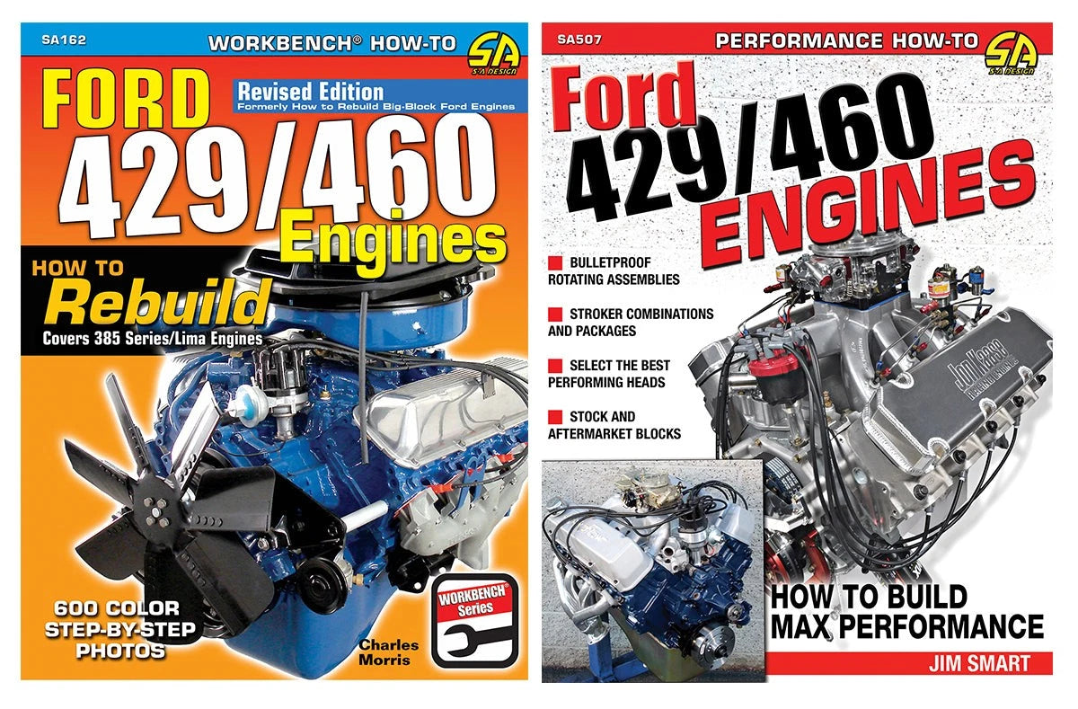 2X Ford 429/460 Engine Rebuild & Max-Performance Books Set