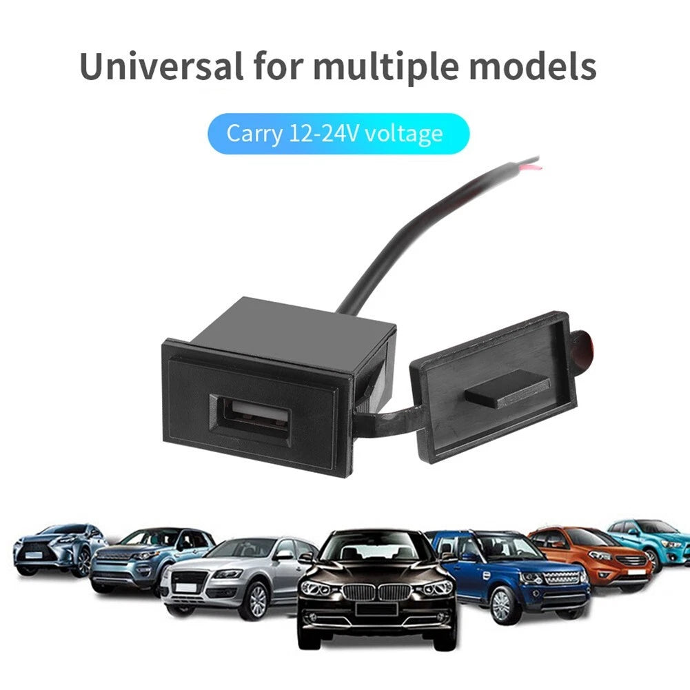 Single USB Car Charger QC3.0 for Universal Use (2010–2023)