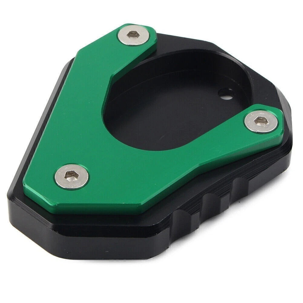 Foot Stand Side Extension Plate for Kawasaki Ninja 400 Versys 650 (2018–2023) - Green