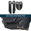 Car Door Anti Kick Pad Protector for Lexus IS 2006–2011 Black Set