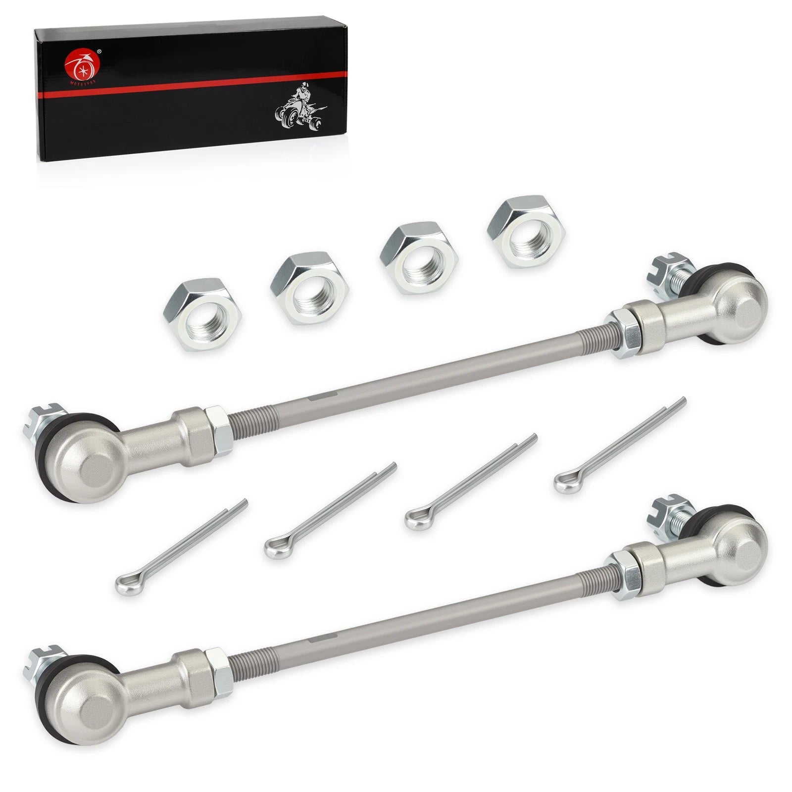 2 Tie Rod Set for Polaris Sportsman 90 (2001–2003) 0450918 0450919