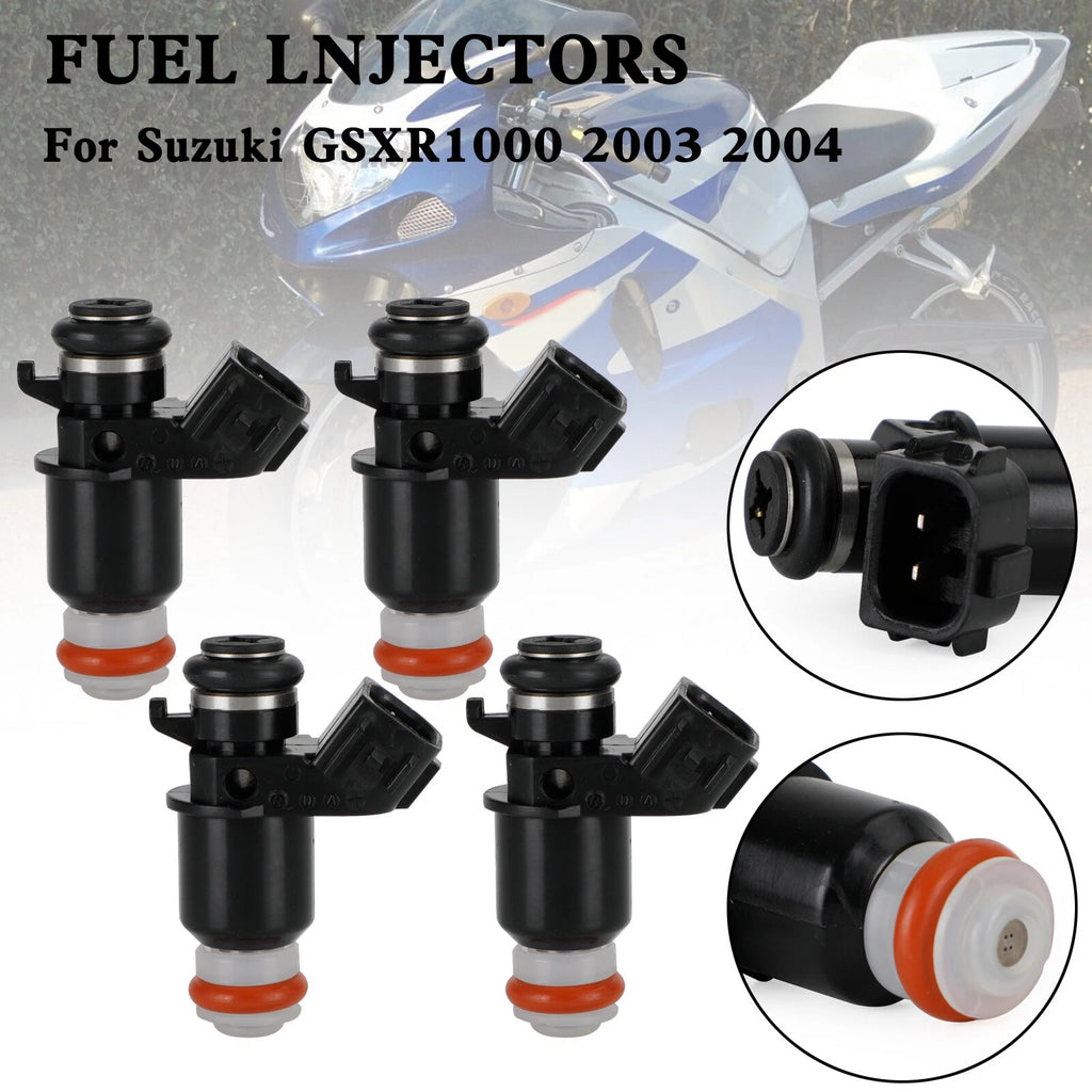 4PCS Fuel Injector Repair BSS04 for Suzuki GSXR1000 (2003–2004)