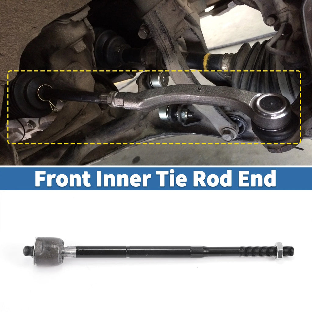 2PCS Front Inner Tie Rod End Links Replacement for Chevrolet Equinox (2005–2009)
