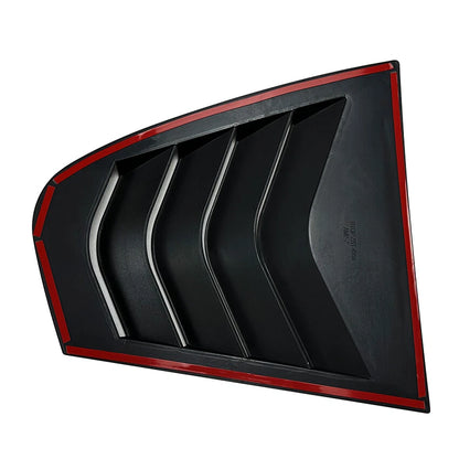 Side Window Louver Shutter Cover for BMW F30 3-Series (2013–2019) Carbon Look