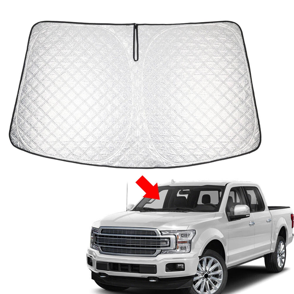 Foldable Windshield Sun Shade for Ford F150 (2015–2020)