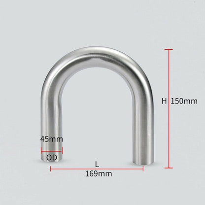 180 Degree Exhaust Pipe System for (38mm, 45mm)