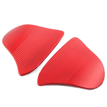 Set of 2 Rear View Mirror Block Off Base Plates for Yamaha YZF-R1 (2020) Red