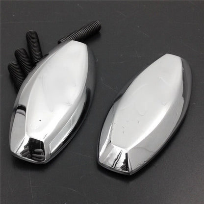 Mirror Block Off Base Plates for Yamaha R1 YZF-R1 (1998–1999) Chrome
