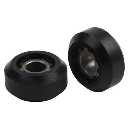 Replacement Wheel Rollers for Rowing Machine Seats (10mm Inner Diameter)