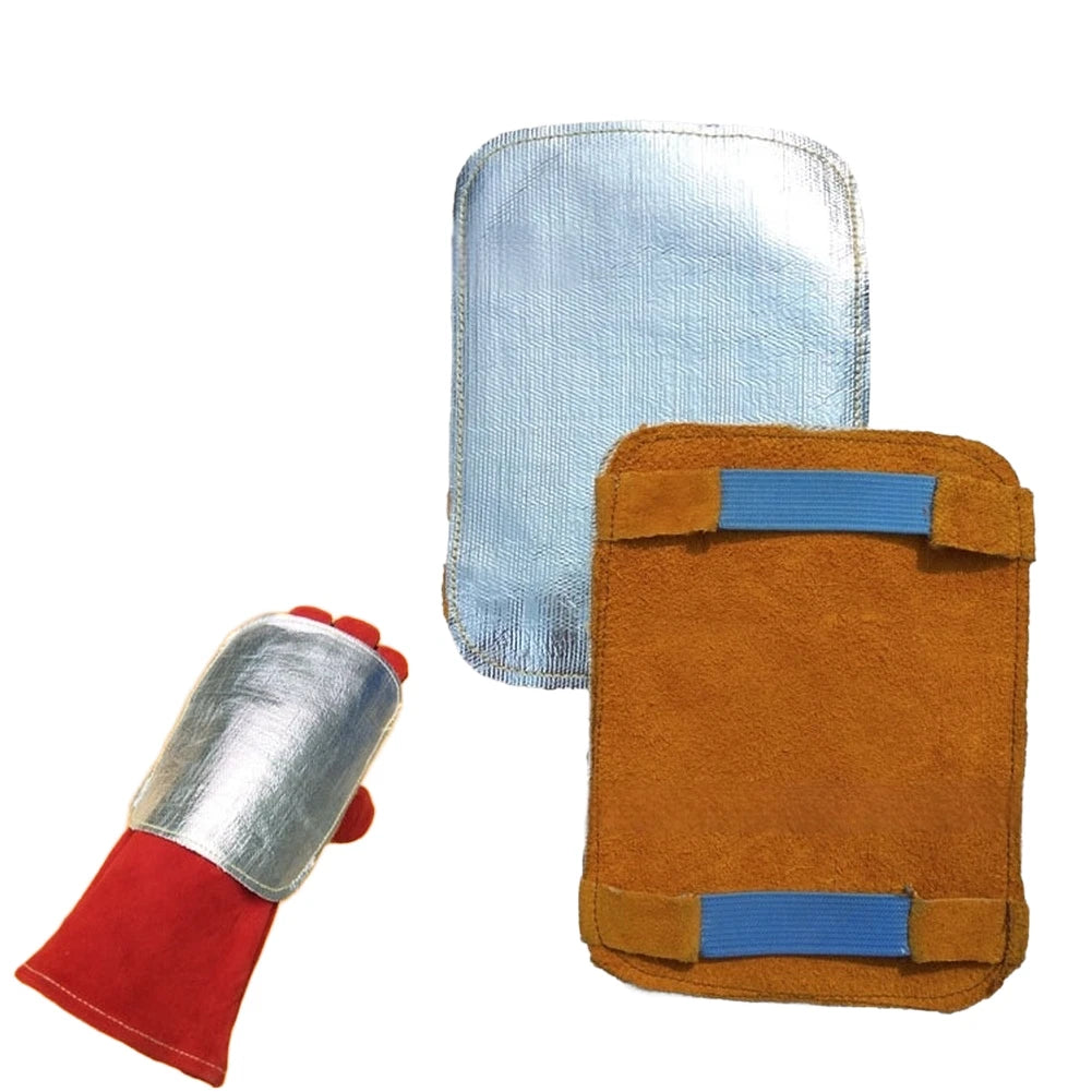 Aluminized Back Heat Shield Hand Pad 20 x 15 x 1 cm for Welders