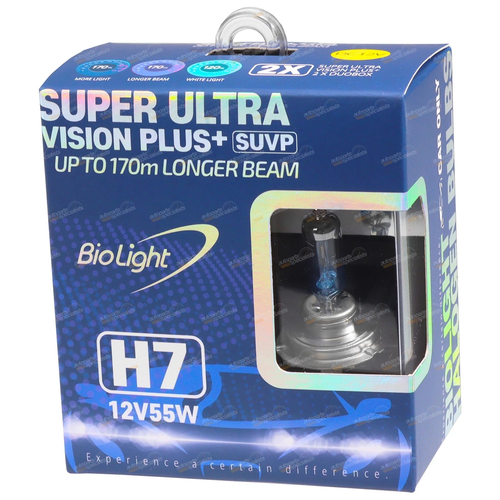 H7 Halogen Headlamp Light Bulb Pair for Ford Kuga (2012–2019)
