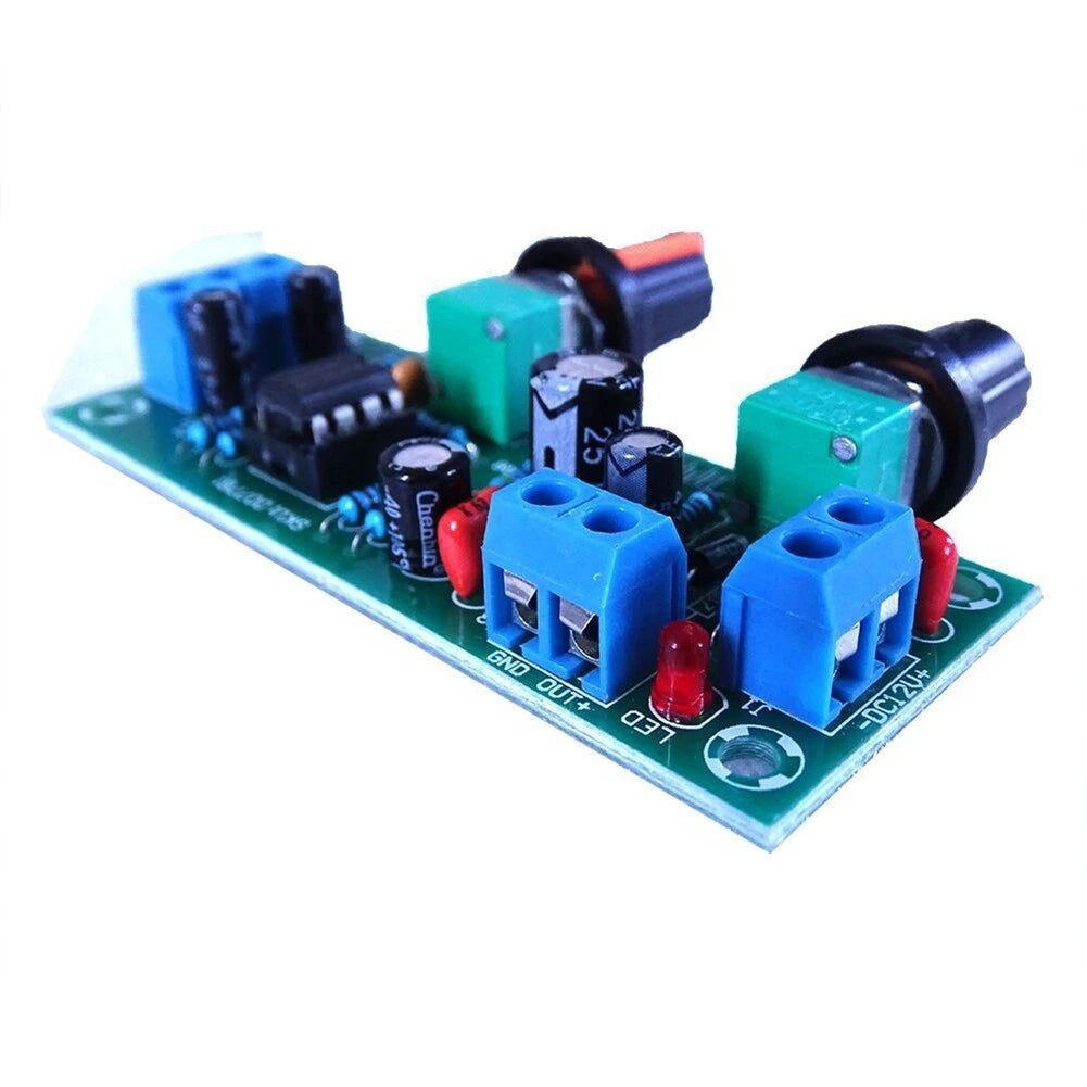 Subwoofer Preamplifier Board for 1024V (Replaceable NE5532 Op Amp Socket)