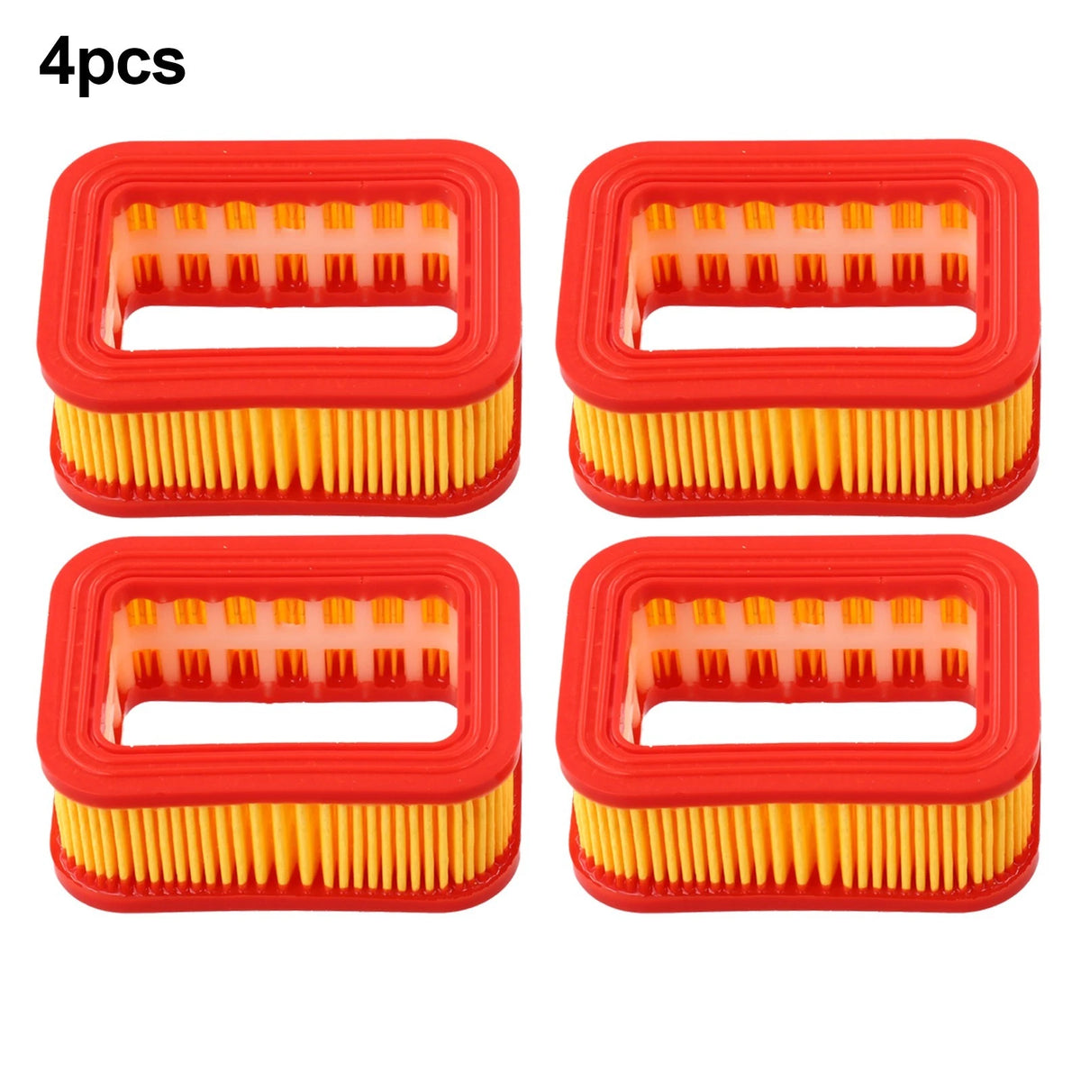 Set of 4 Air Filters for Chainsaw Models 5200, 5800