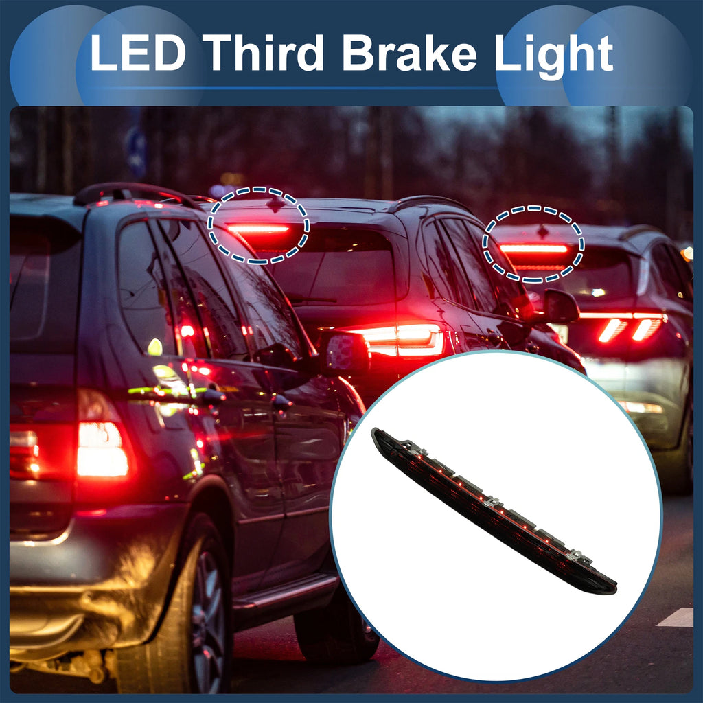 LED Third Brake Light for Seat Leon III (5F) (2013–2017) Black Housing