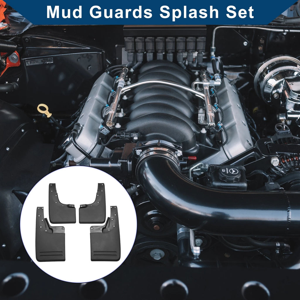 Mud Flaps Splash Guards 1 Set for Volkswagen Amarok (2023–2024)