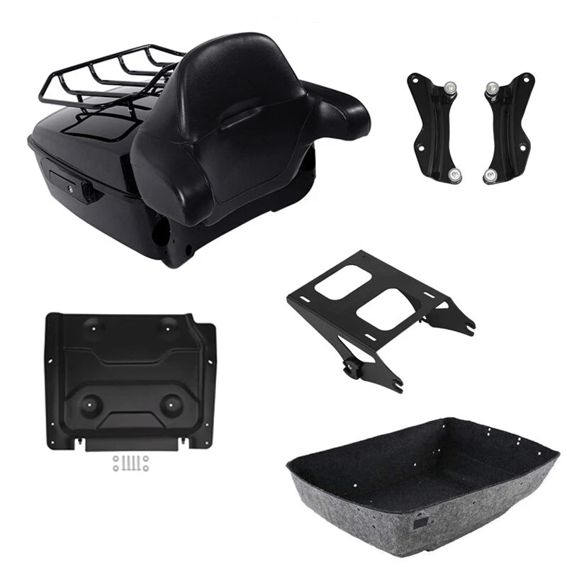 Trunk Pad Mount Rack Docking Plate for Harley Electra Glide (2014–2026)