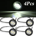 Set of 4 Round Side Marker Lights for MINI (3 LED)