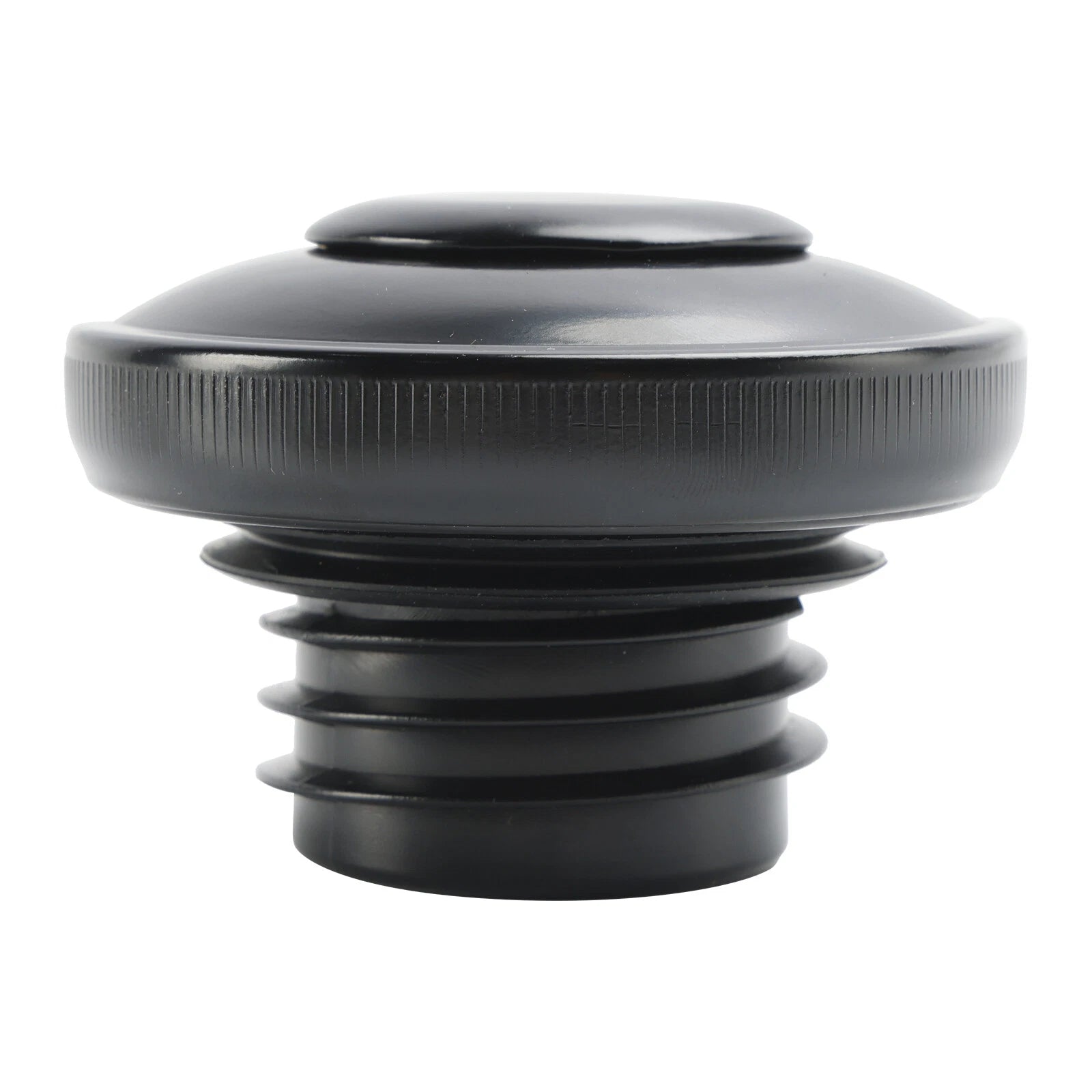 Black Vented Screw-In Petrol Gas Cap for Harley Sportster Dyna Softail (2000–2021) 61272-92
