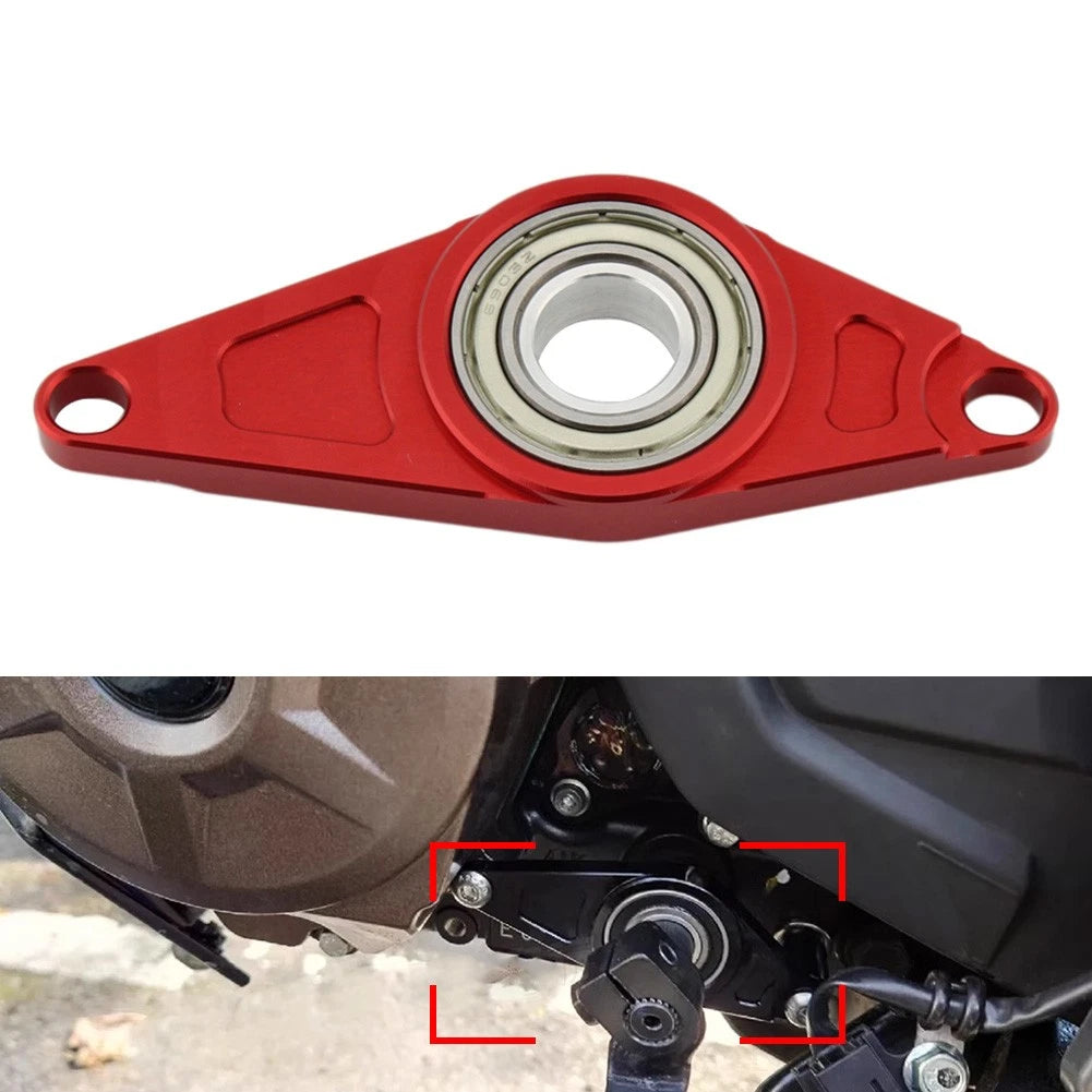 Red Gear Shift Stabilizer Support Bracket For Suzuki GIXXER 250 V-Strom 22-24