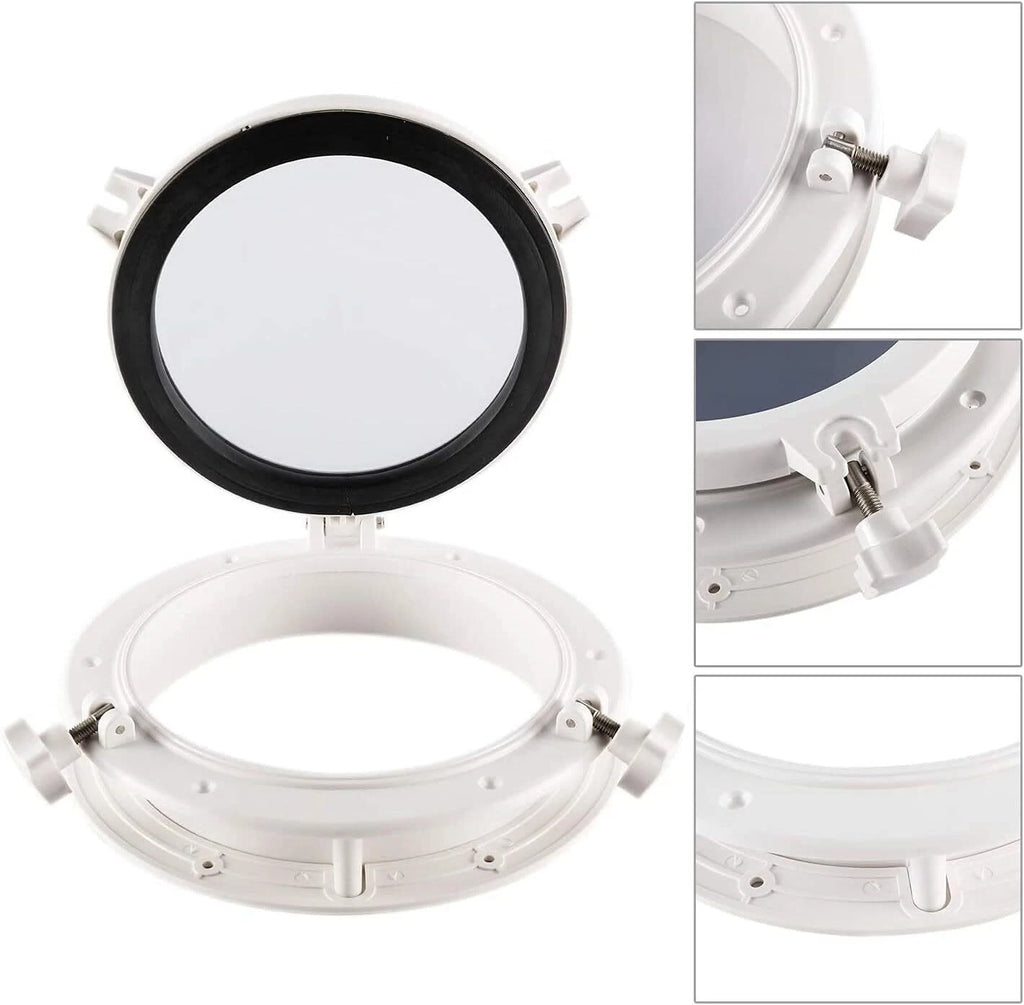 8" Round Portlight Porthole for Boat Window Replacement