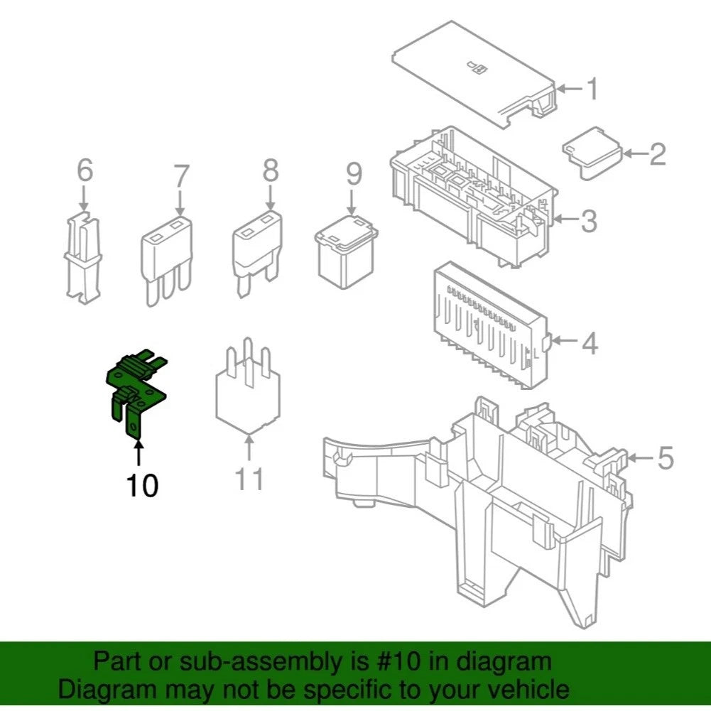 Fuse Assembly for Car Repairs (OEM, ABS Material)