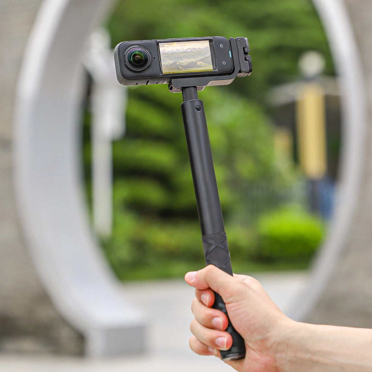 Horizontal Shooting Adapter Holder Bracket for Insta360 X4 Camera