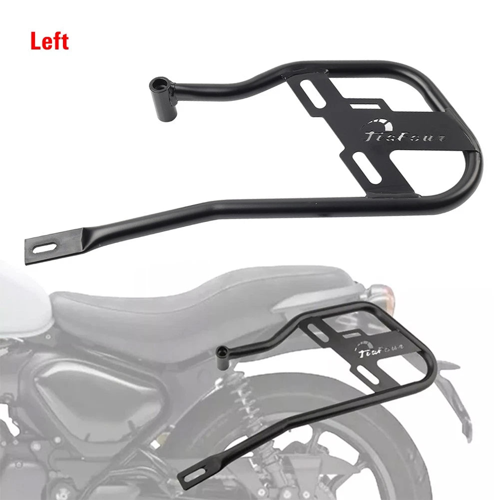 Left Side Saddle Bag Support Bracket for Hunter 350 (2022–2024)