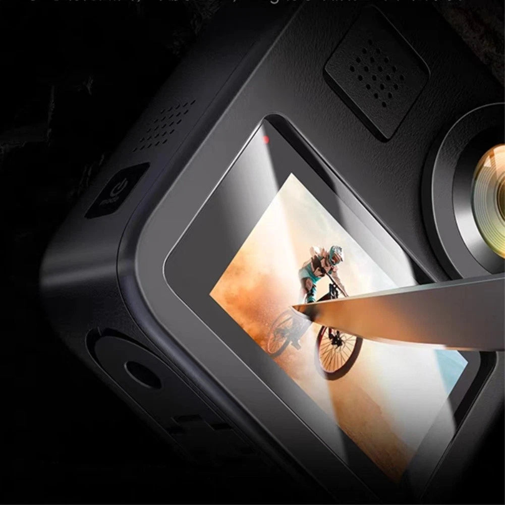 9H Hardness Tempered Glass Screen Protector for GoPro Max 2 (2020–2023)