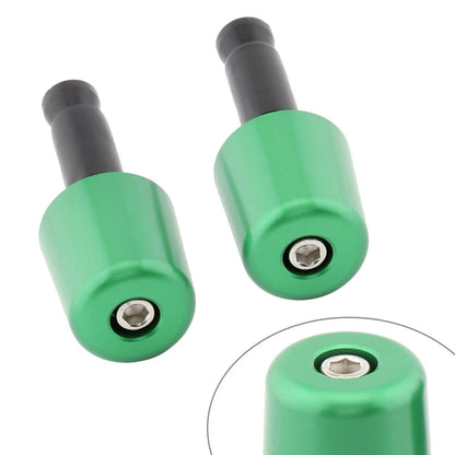 Handlebar Grips for Universal Motorcycle (1.5 in/38.1mm) - Green