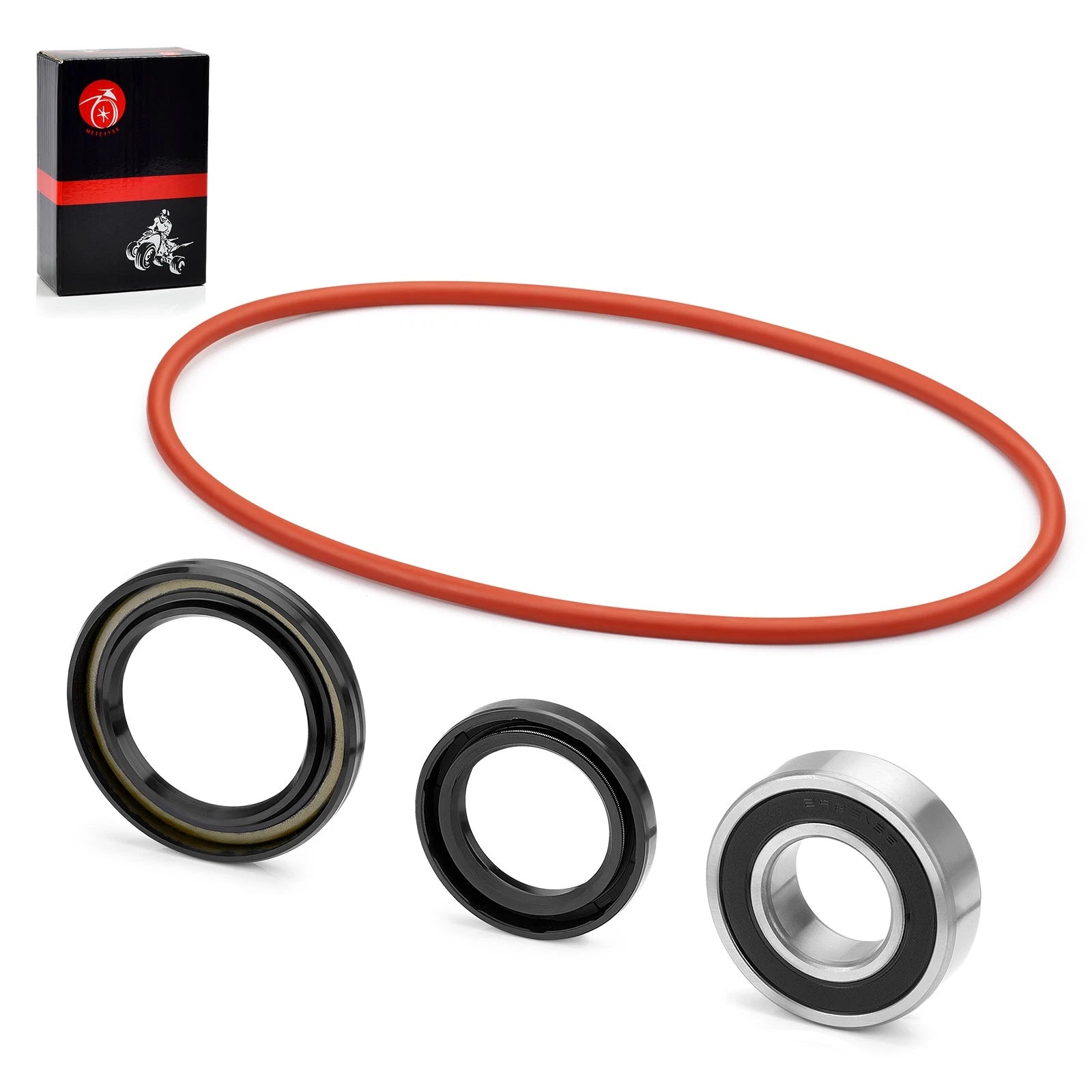 Rear Brake Drum Bearing & Seals Kit for Yamaha Bruin 350 YFM350 (2004–2006)