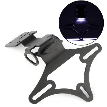LED Fender Eliminator License Plate Holder Bracket Kit for Yamaha R6 (2017–2018)