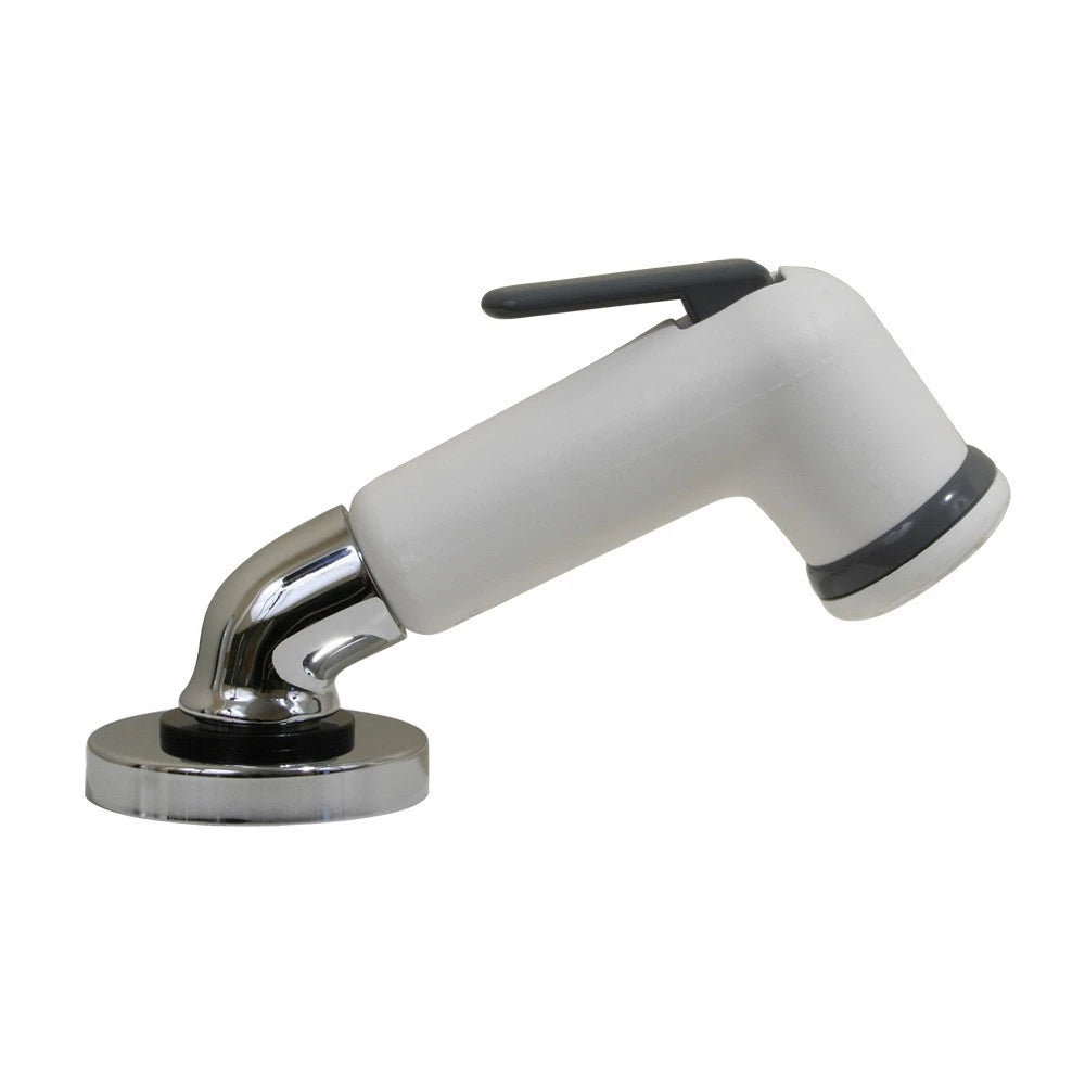 Elbow Sprayer Handle Pull Out for Scandvik (White, 6' Hose)
