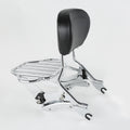 Sissy Bar Luggage Rack Backrest & Docking Hardware for Harley Touring (2014–2023)