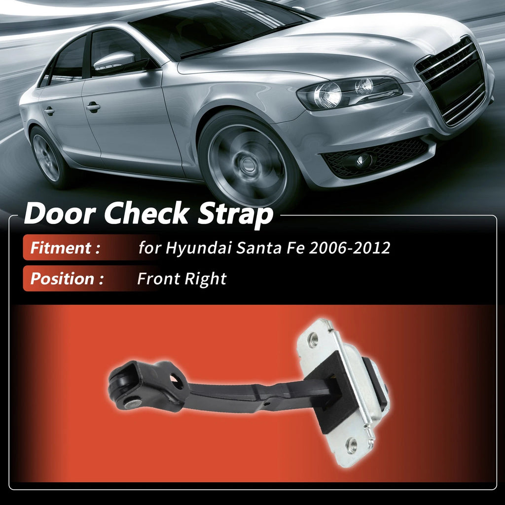 Door Check Strap Front Right Replacement for Hyundai Santa Fe (2006–2012)