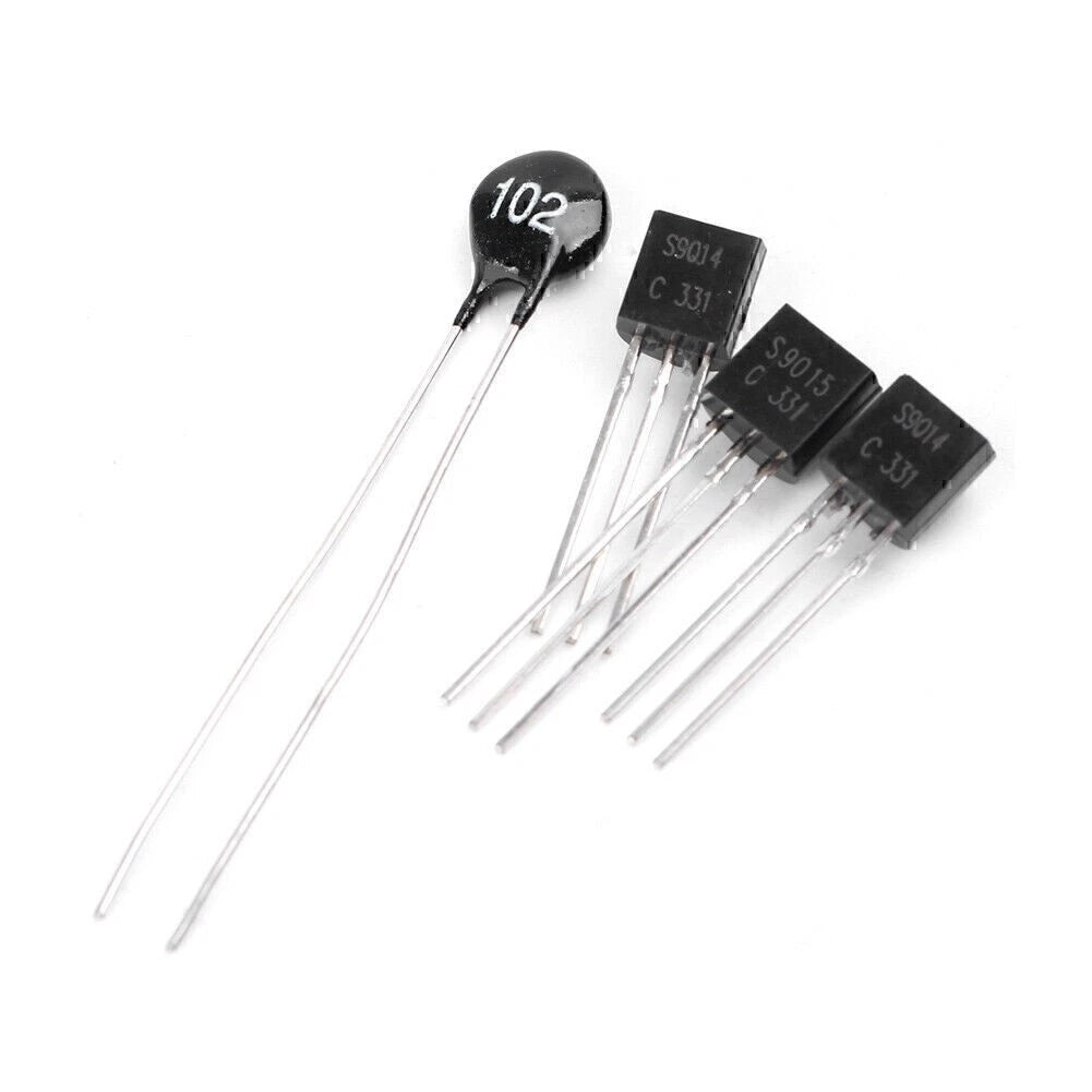 1pc Electronic Temperature Control Components DIY Kit Sound Light Alarm Suite